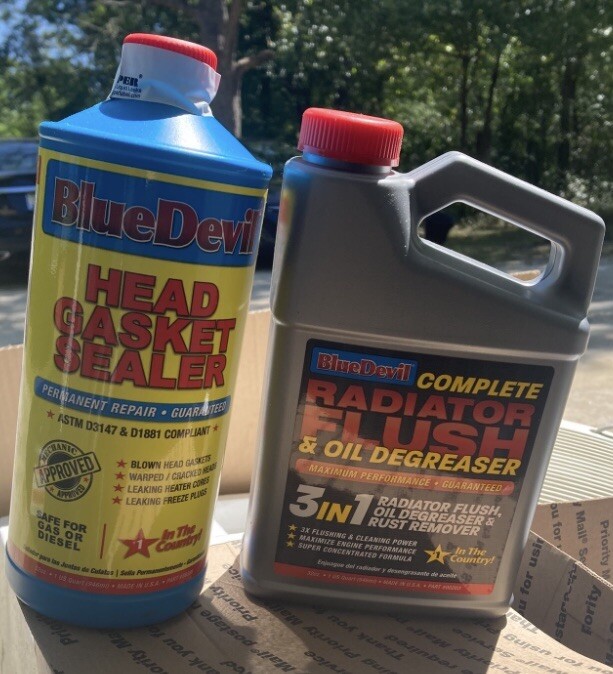 Blue Devil Head Gasket Sealer 32oz NEW