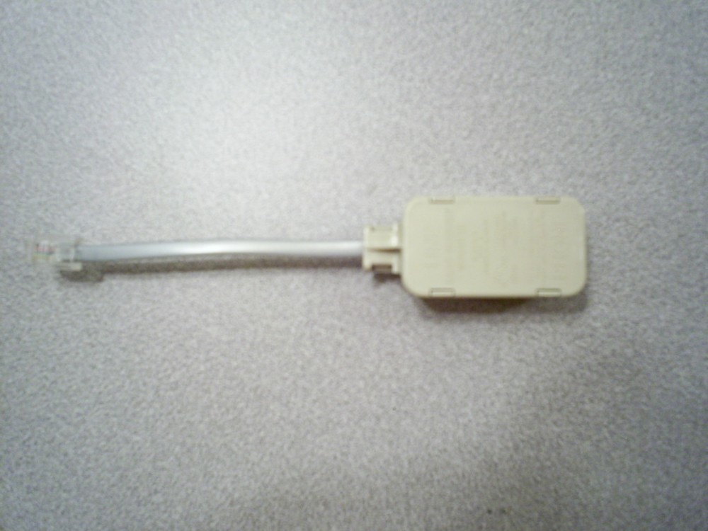 DSL Micro Filter, DSL Filter, ADSL Filter, Plug in DSL Filter.