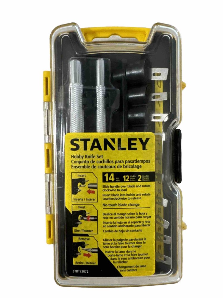 15 Piece Stanley® Hobby Knife Set, Crafts , Leather Work