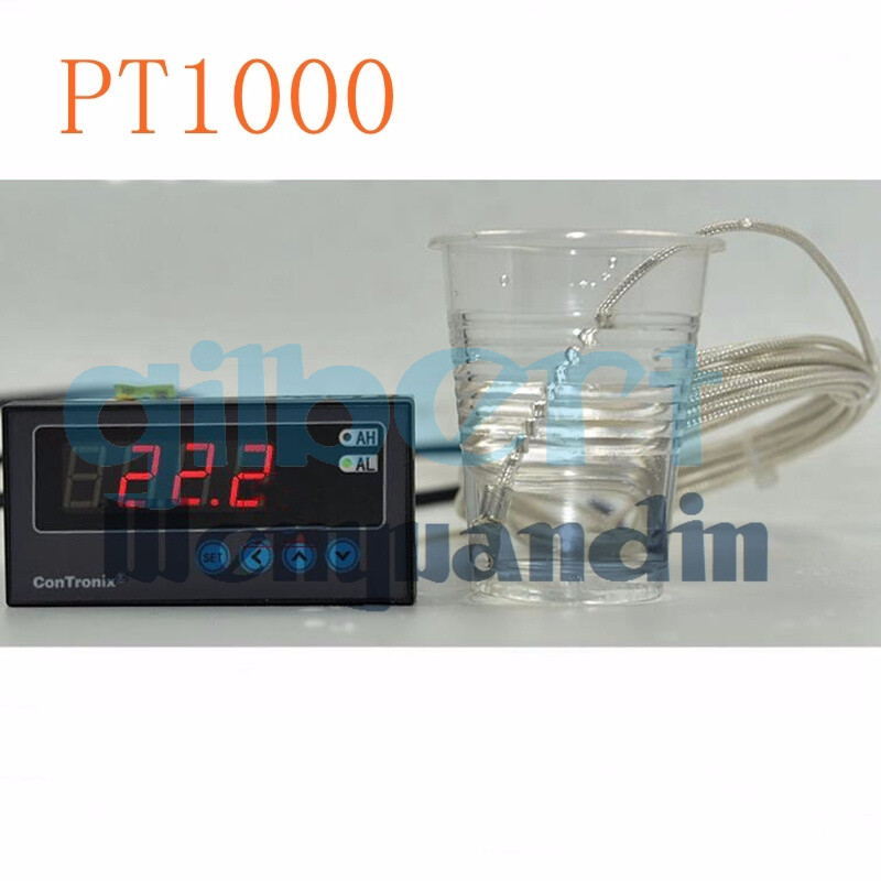 PT100 PT1000 Temperature Transmitter Sensor Terminal Thermal Probe Waterproof