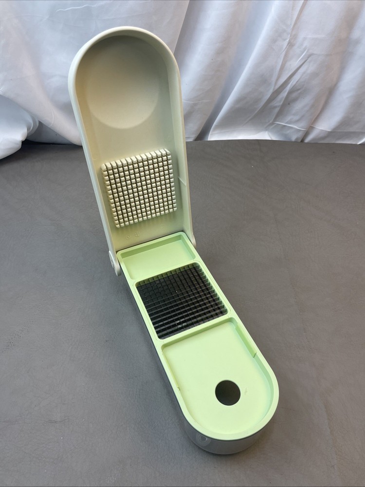 PROGRESSIVE 2 Blade Veggie Fruit Chopper & Dicer with 2 Cup Measuring Container