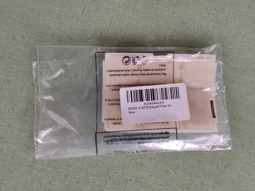 SEBO Exhaust Filter for Automatic X Series Vacuum 5143