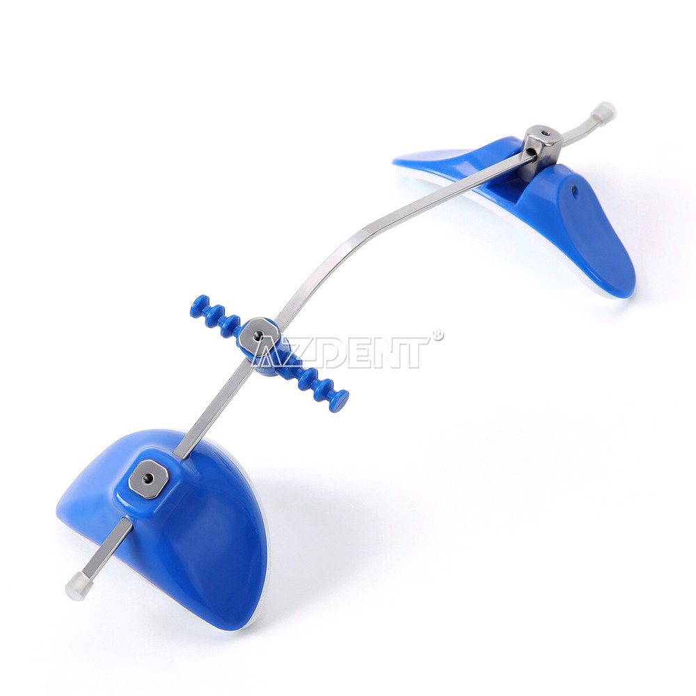 Dental Orthodontic Adjustable Reverse Forward-Pull Traction Single Bar Headgear