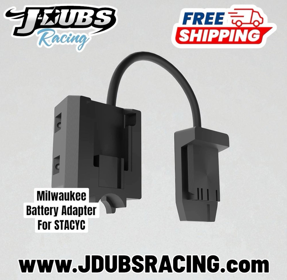 Stacyc Battery Adapter - Milwaukee