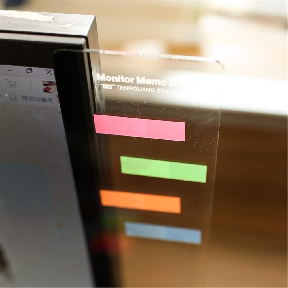 Customizable Transparent Acrylic Message Boards - Effective Reminder Solution