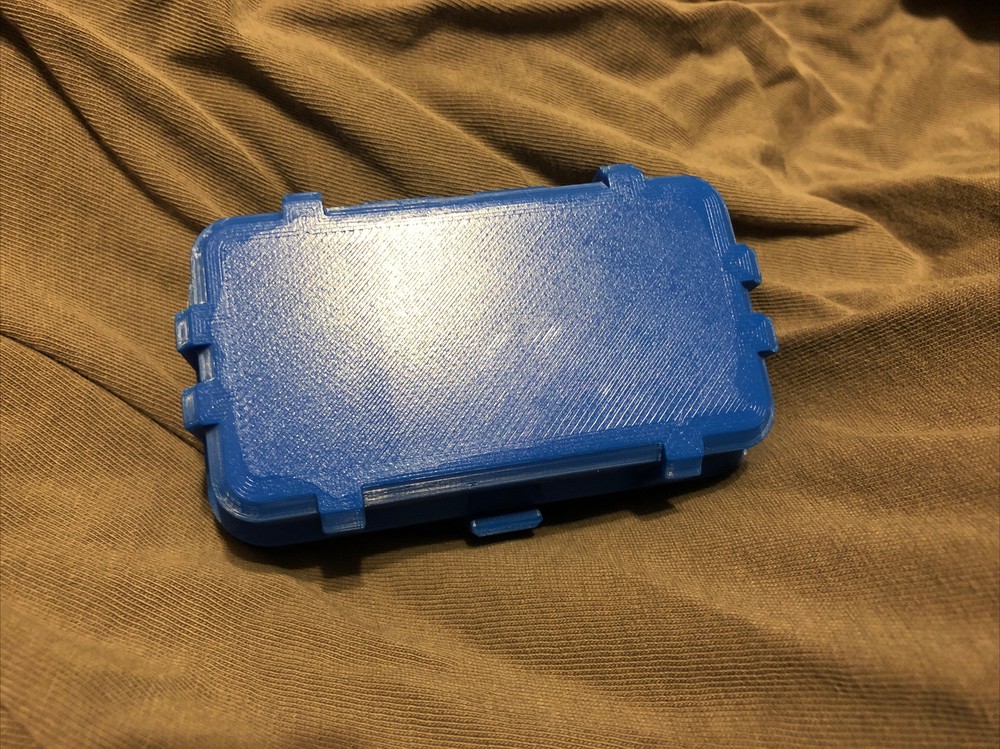 3D Printed .22 Short Ammo Box holds 50