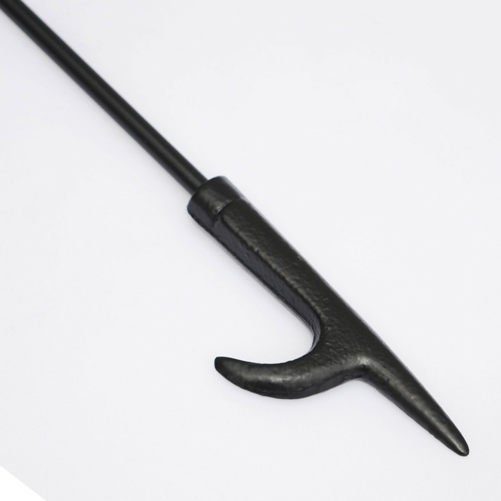 Campfire Fireplace Fire Poker Tool Extra Long 27", Black