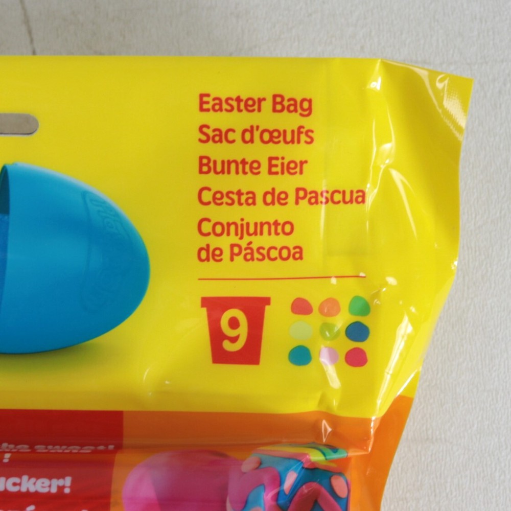 Play-Doh Easter Eggs Bag 9-Pack 9 Colors, Multiple Packs Available