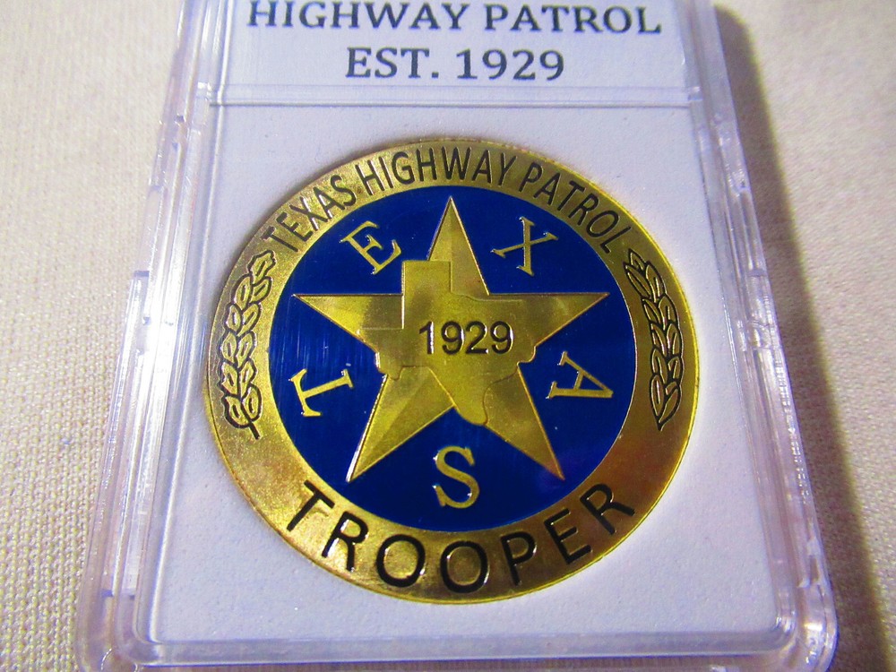 TEXAS HIGHWAY PATROL Challenge Coin