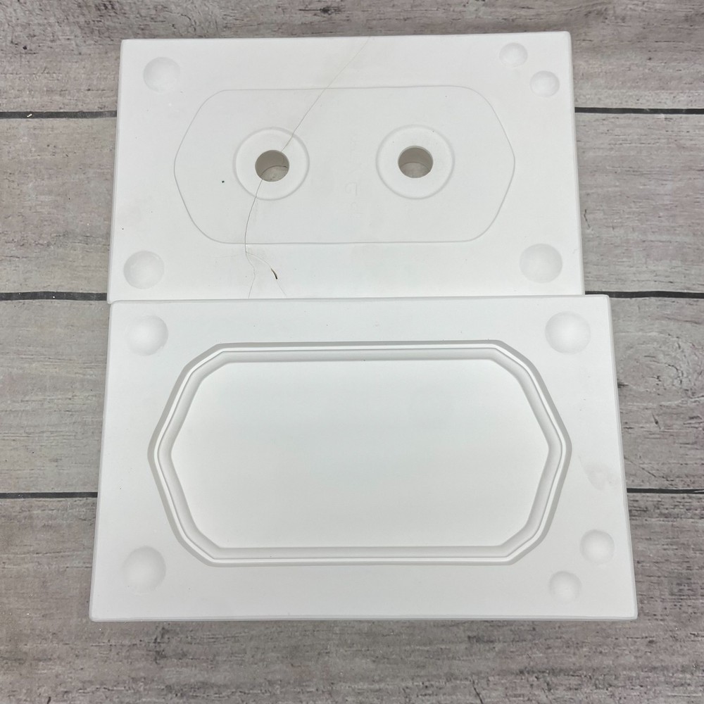 Unbranded Ceramic Casting Mold Rectangular Base #21