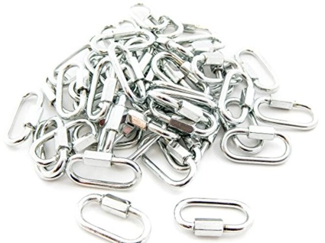 Quick Link Chain Cable Strap Connector Rigging 1/8 Inch 3.1mm 50