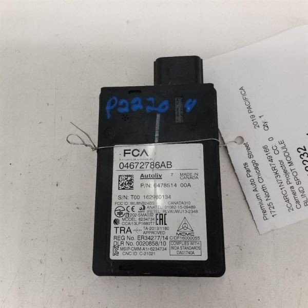 PACIFICA 2019 Camera/Projector 551401