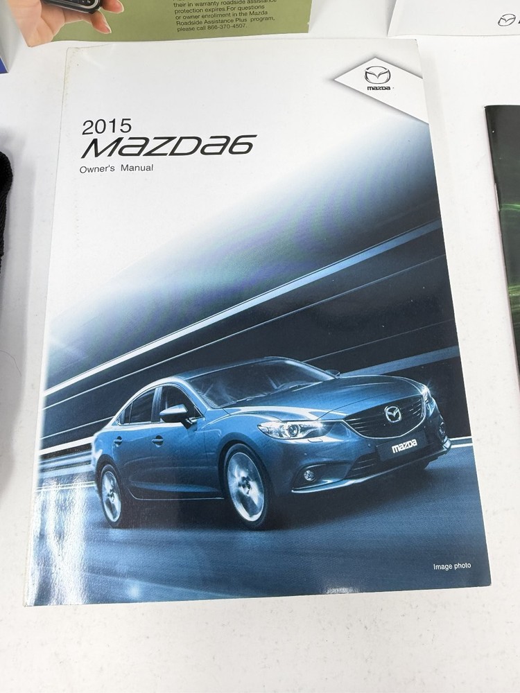2015 Mazda6 Owners Manual OEM Set