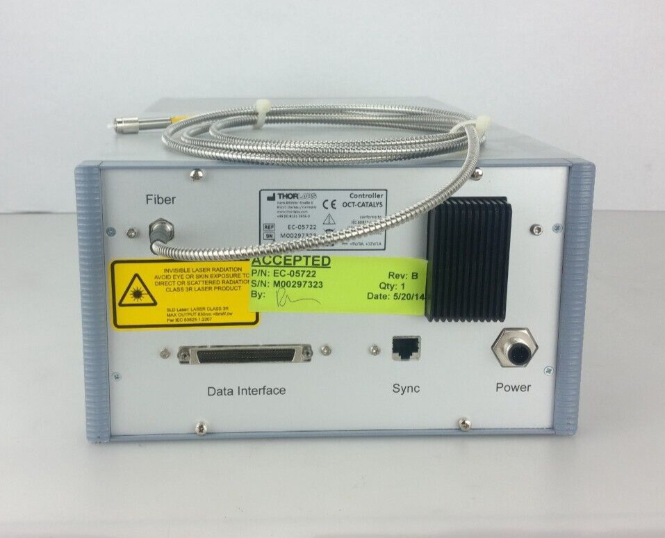 THORLABS Controller OCT-CATALYS P/N: EC-05722 Rev:B