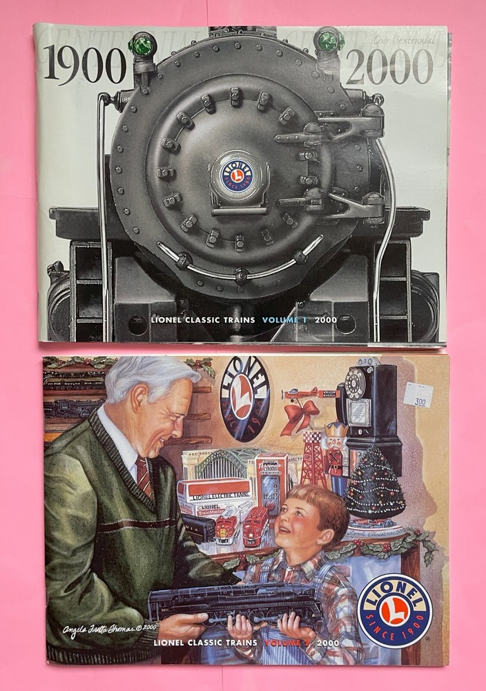 2000 Lionel Classic Trains Catalog Volume 1 & 2