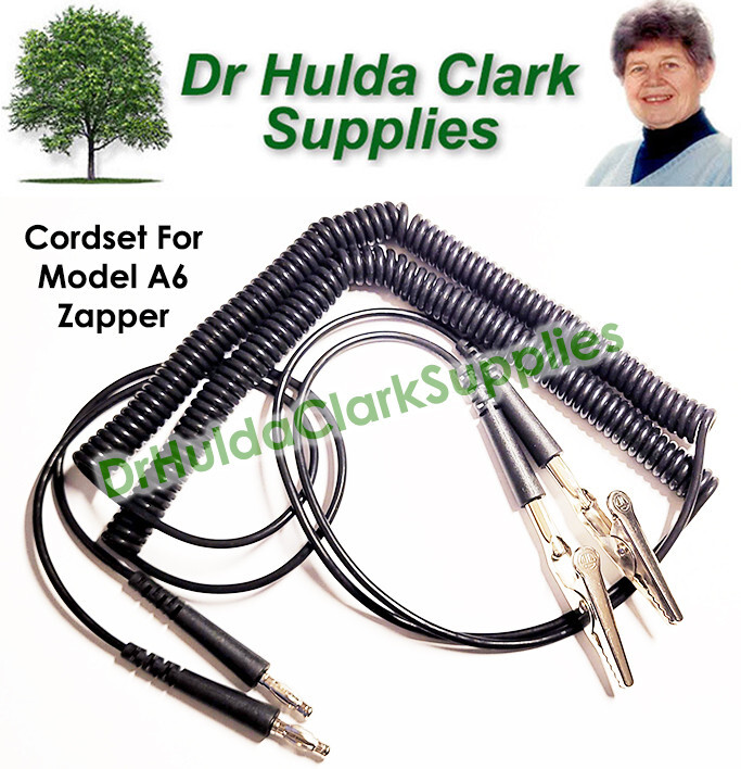 Zapper Model A6 Replacement Cordset with Alligator Clips