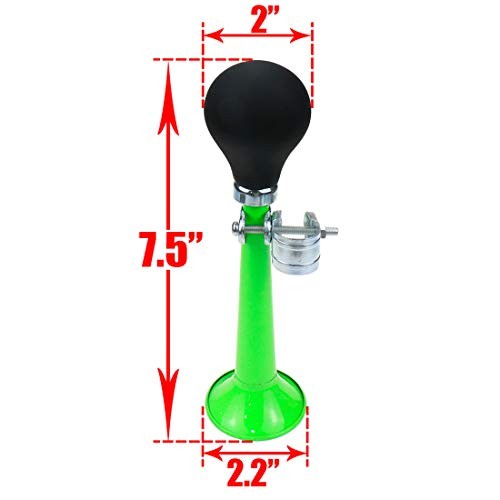 Bike Bugle Horn Green