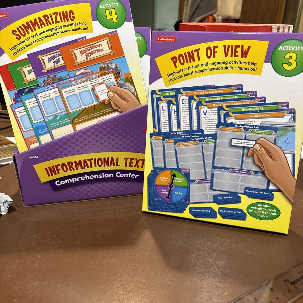 Informational Text Comprehension Center Fourth Grade