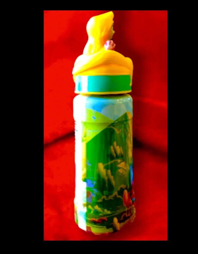 Disney Repunzel (tangled) super miracle bubbles 8oz,refillable With 3D Topper