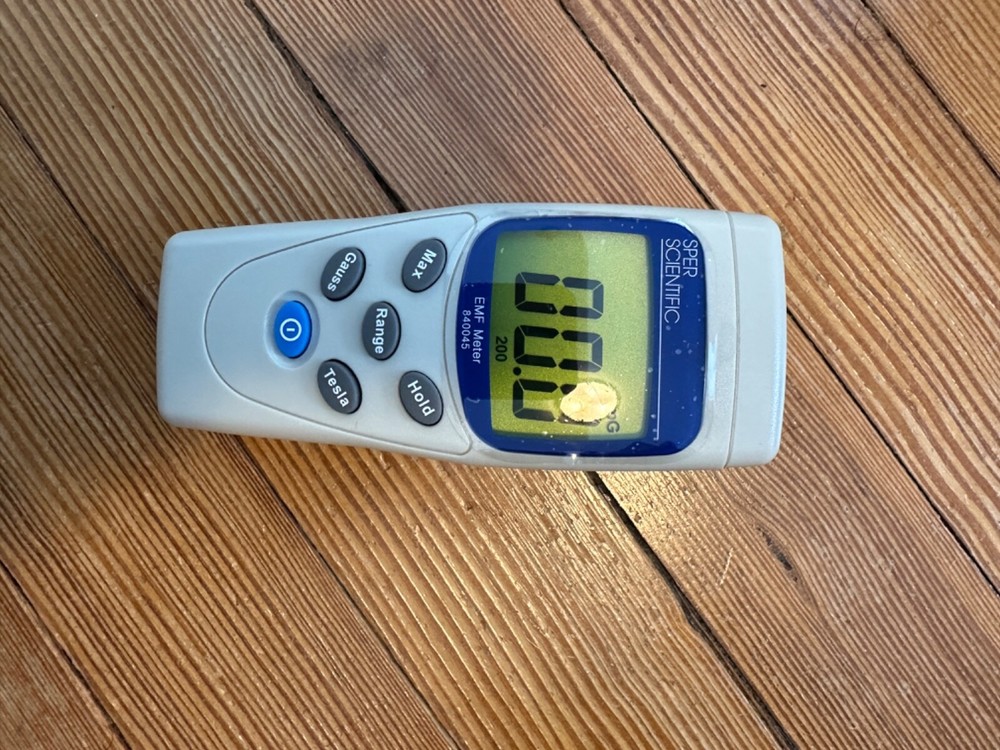 Sper Scientific 840045 EMF Meter Tested Working