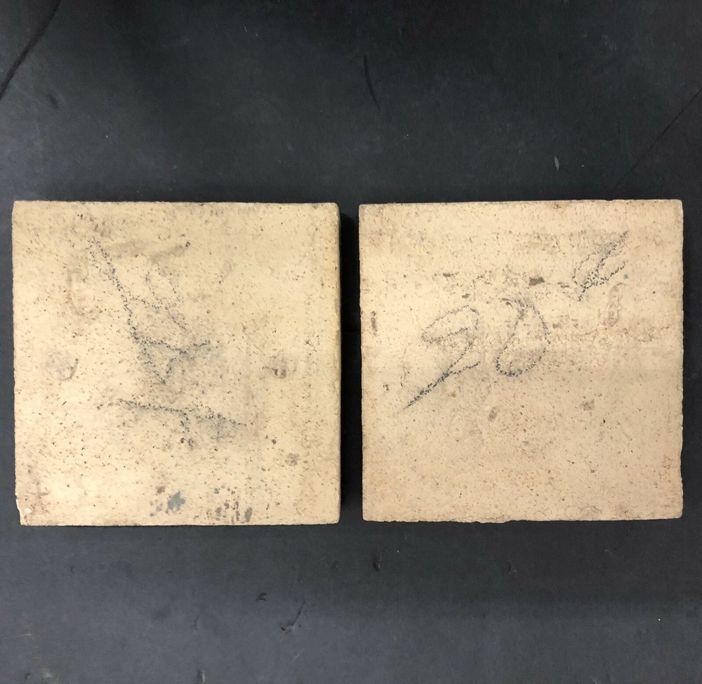 Woolenius Tile Set with Peacocks California