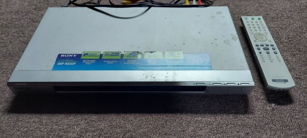 SONY CD/DVD PLAYER ACP-NSSOP SILVER
