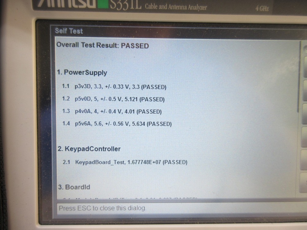 Anritsu S331L Site Master 4GHz CBL & Ant. Analyzer, w/ Phase Cable, more