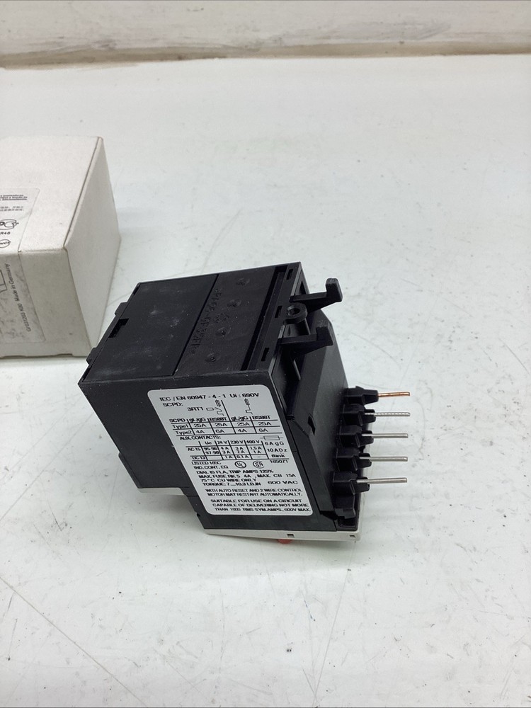 Siemens Overload Relay 3RU1116-0JB0 NIB