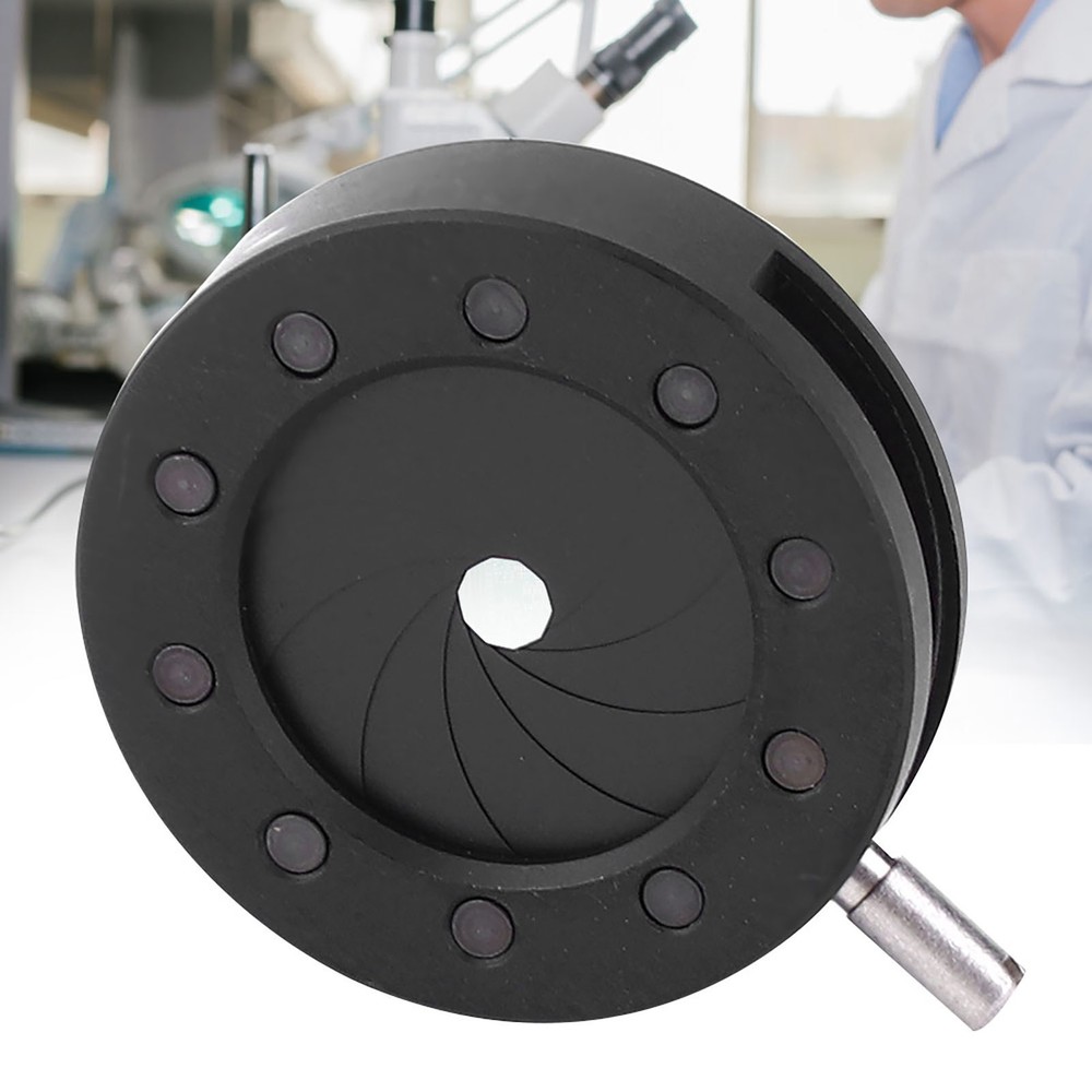 Adjustable Iris Adapter Diaphragm For Microscope Optical Aperture