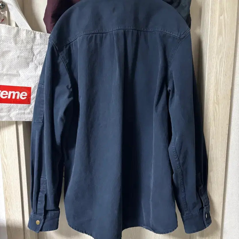 Walls Work Shirt with Ample Storage Navy Official