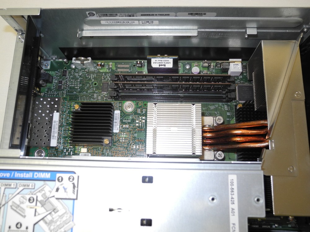 EMC 110-140-404B CONTROLLER FOR VNX5100 STORAGE PROCESSOR 1.6GHZ 4GB RAM & PSU