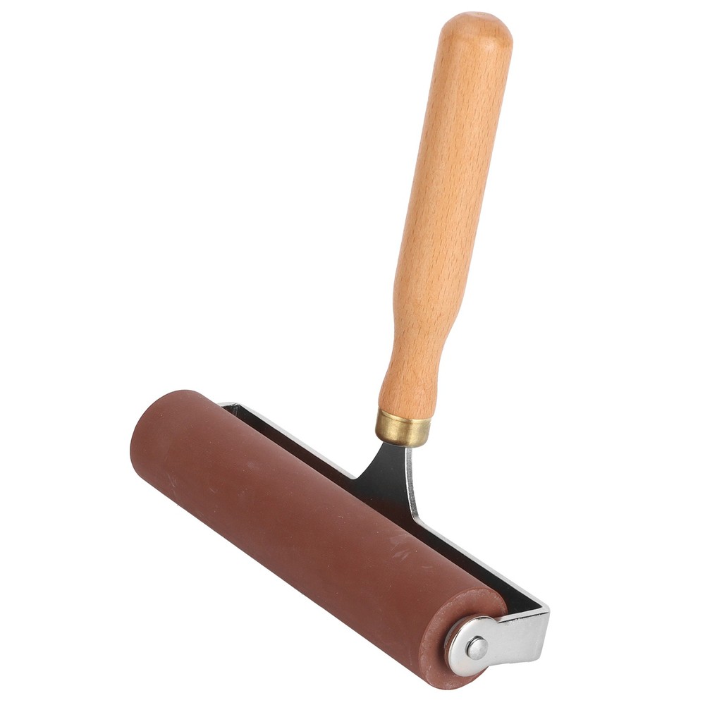 15cm Soft Rubber Brayer Roller For Printmaking Scrapbooks