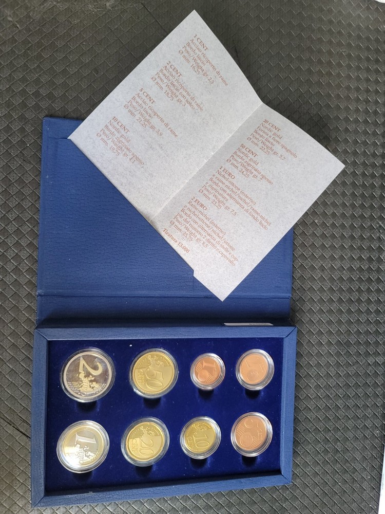 RARE SAN MARINO 2008 COIN SET UNC.