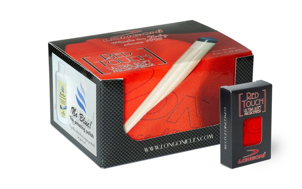 LONGONI Red Touch Ultra Soft Microfiber Cloth