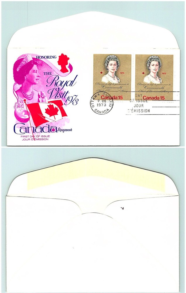 S01-4074, *ROYAL VISIT 1973, CANADA FDC