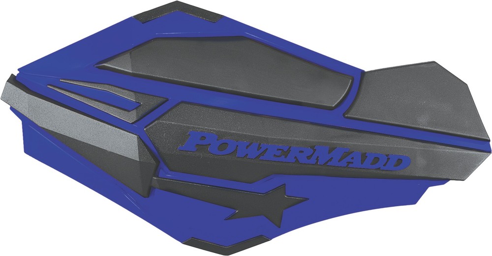 PowerMadd Sentinal Handguards Blue Black 34404