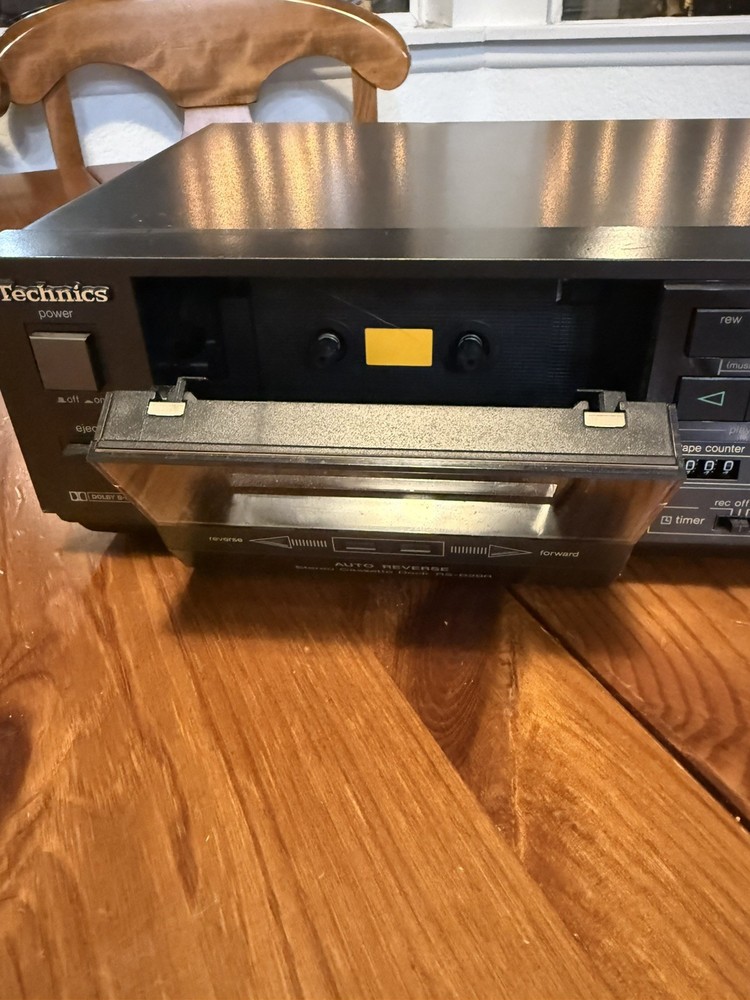 Technics RS-B29R Stereo Cassette Deck Auto Reverse Dolby-Tested Powers On & Runs