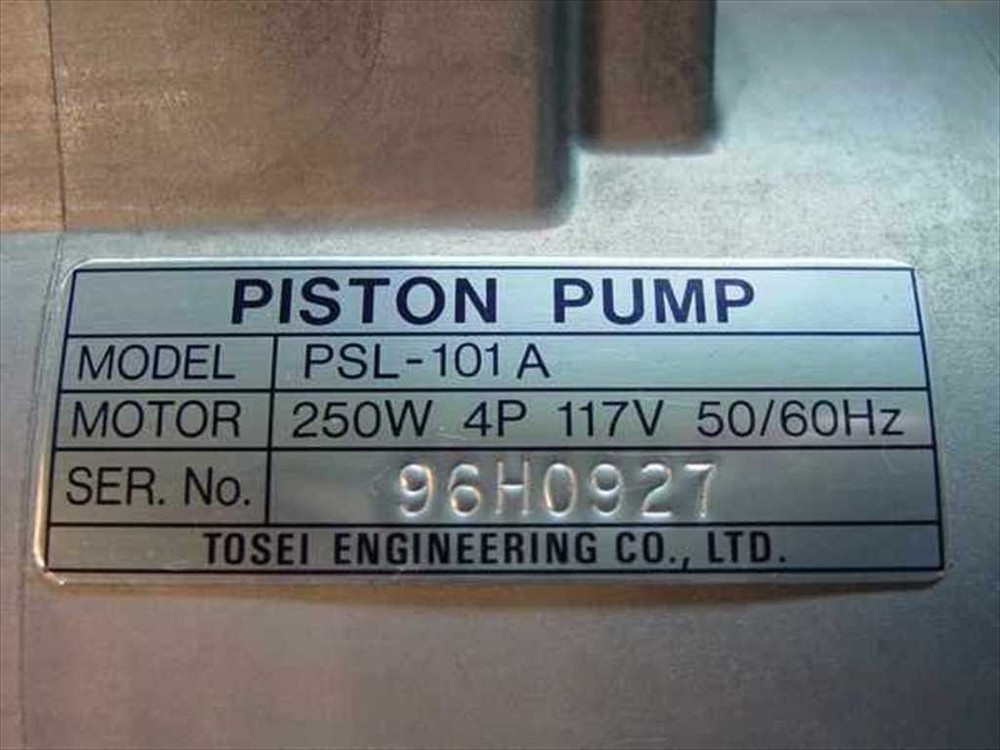 Tosei Engineering Co. Oil less piston Pump PSL-101A