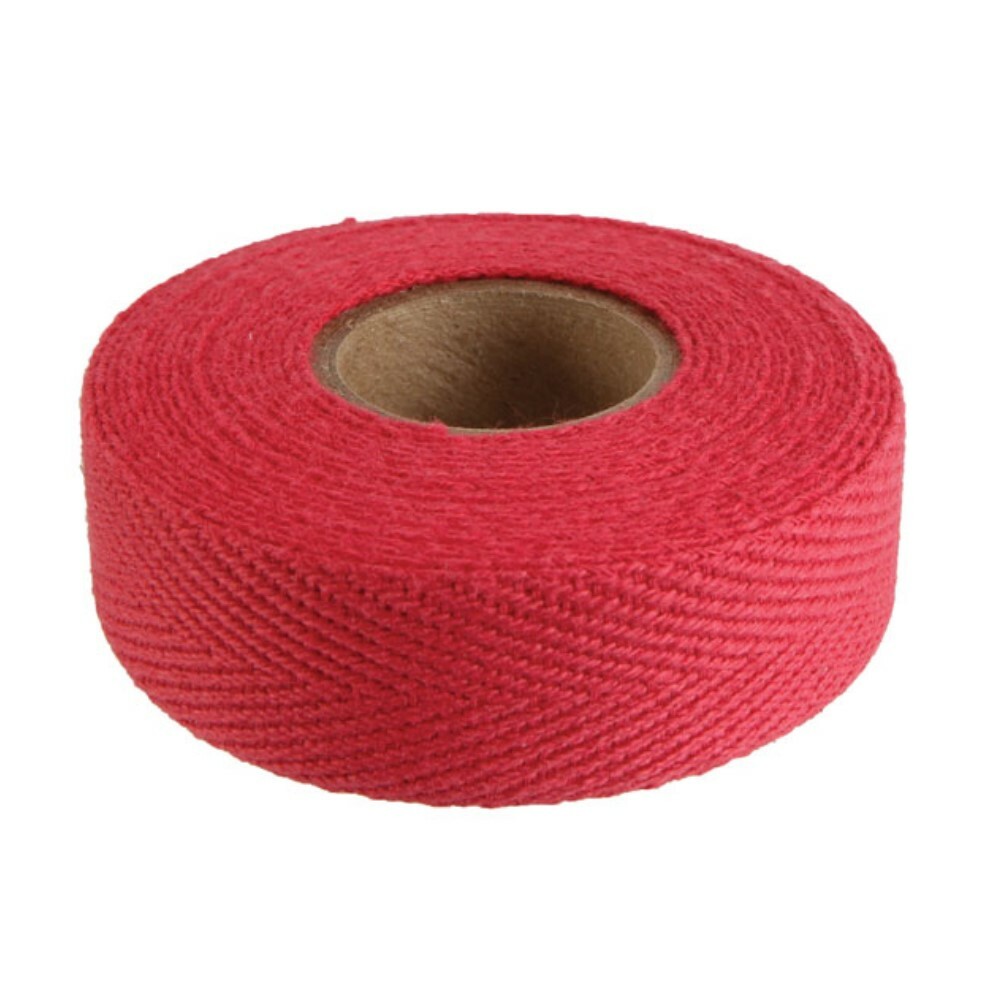 Newbaums Cloth Handlebar Tape Red - Single Roll