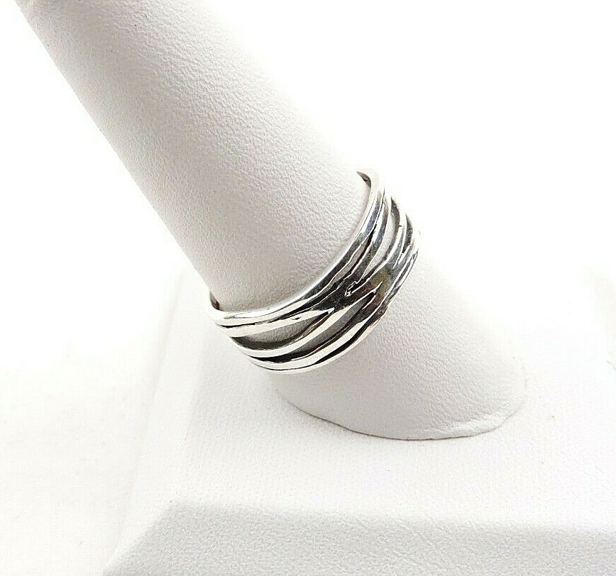 Sterling Silver Modern Band Ring - Free Gift Packaging