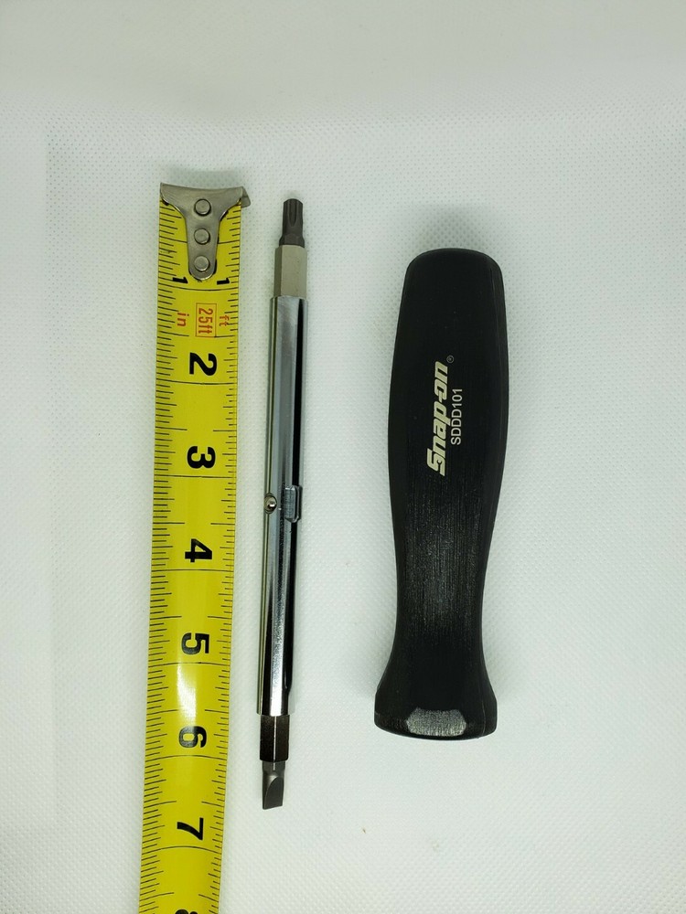 Snap on tools Reversible screwdriver 8 Pcs set, 8 Bits Torx, Flat, Philips NEW!!