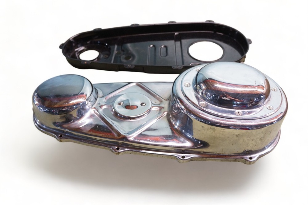 Harley Panhead Shovelhead Paughco Outer outer tin Primary Cover *2283