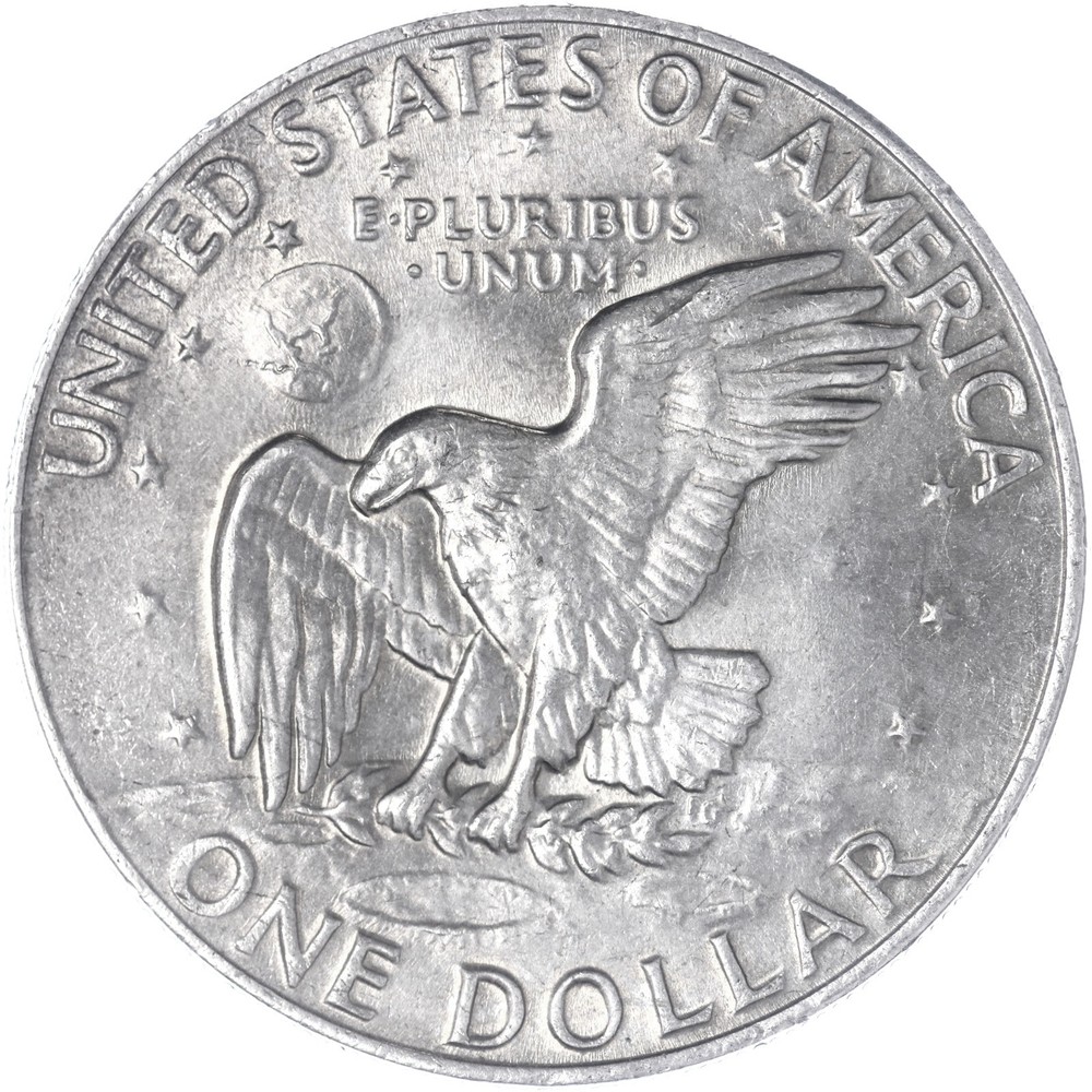 1977 (P) Eisenhower Dollar AU Ike