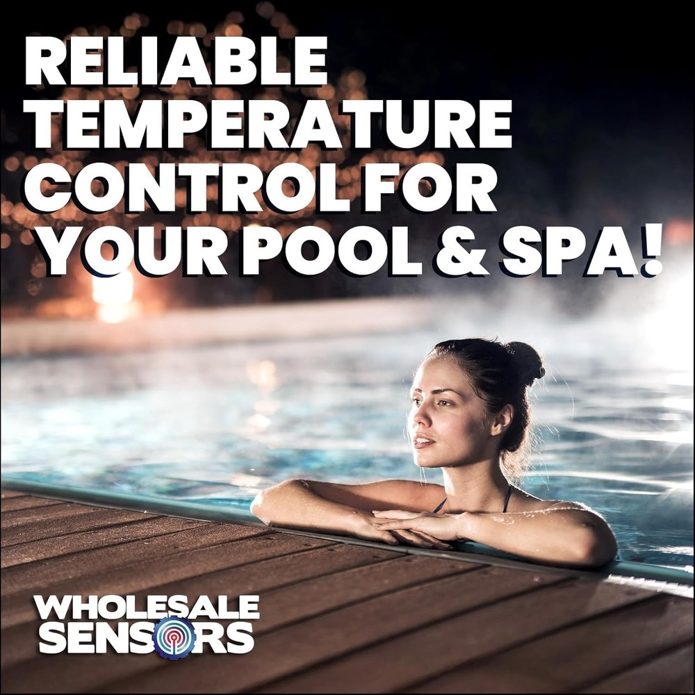 Pool Heater High Limit Switch Replacement Brass 135F Safety Overheat