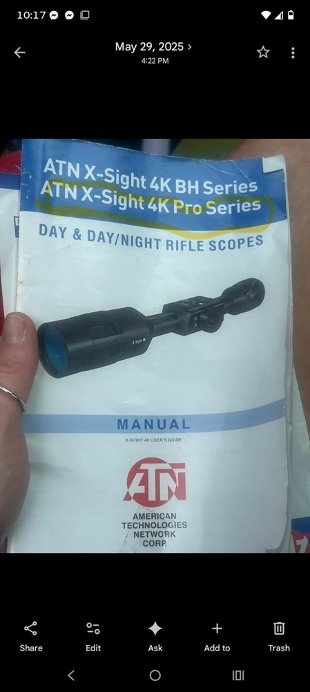 ATN X-Sight 4K Pro Series