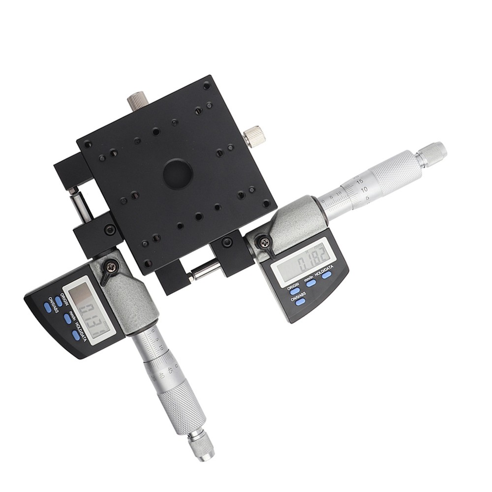 Micrometer Platform Digital 8x8cm 0.002mm Linear Stage Platform Accessory Part