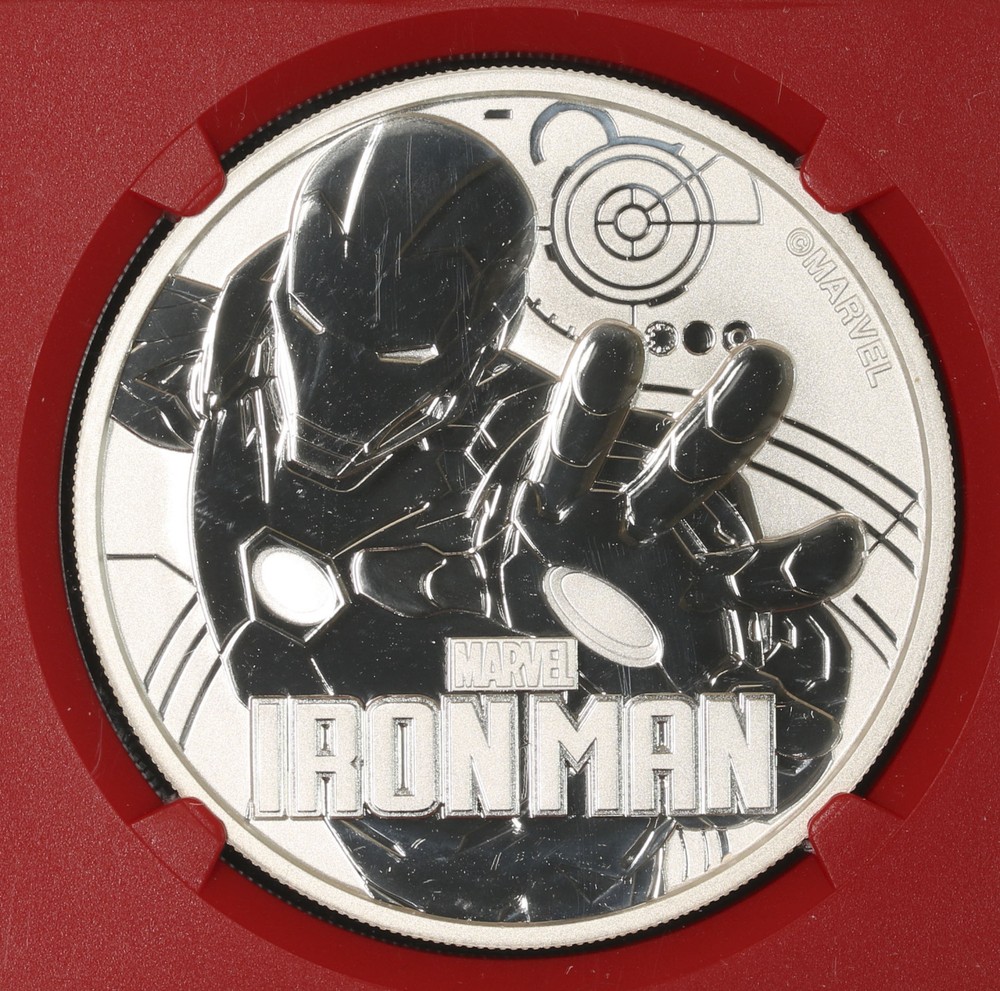 2018 NGC MS69 First Releases Iron Man
