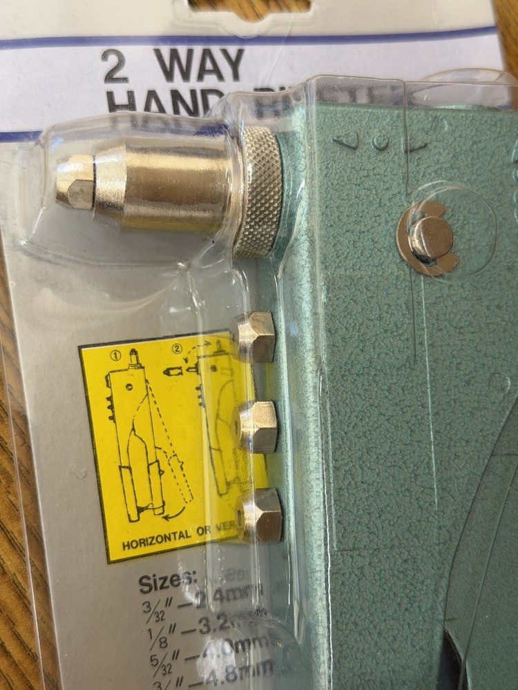 2-Way Hand Riveter – Pre-Production Sample – Manual Rivet Tool