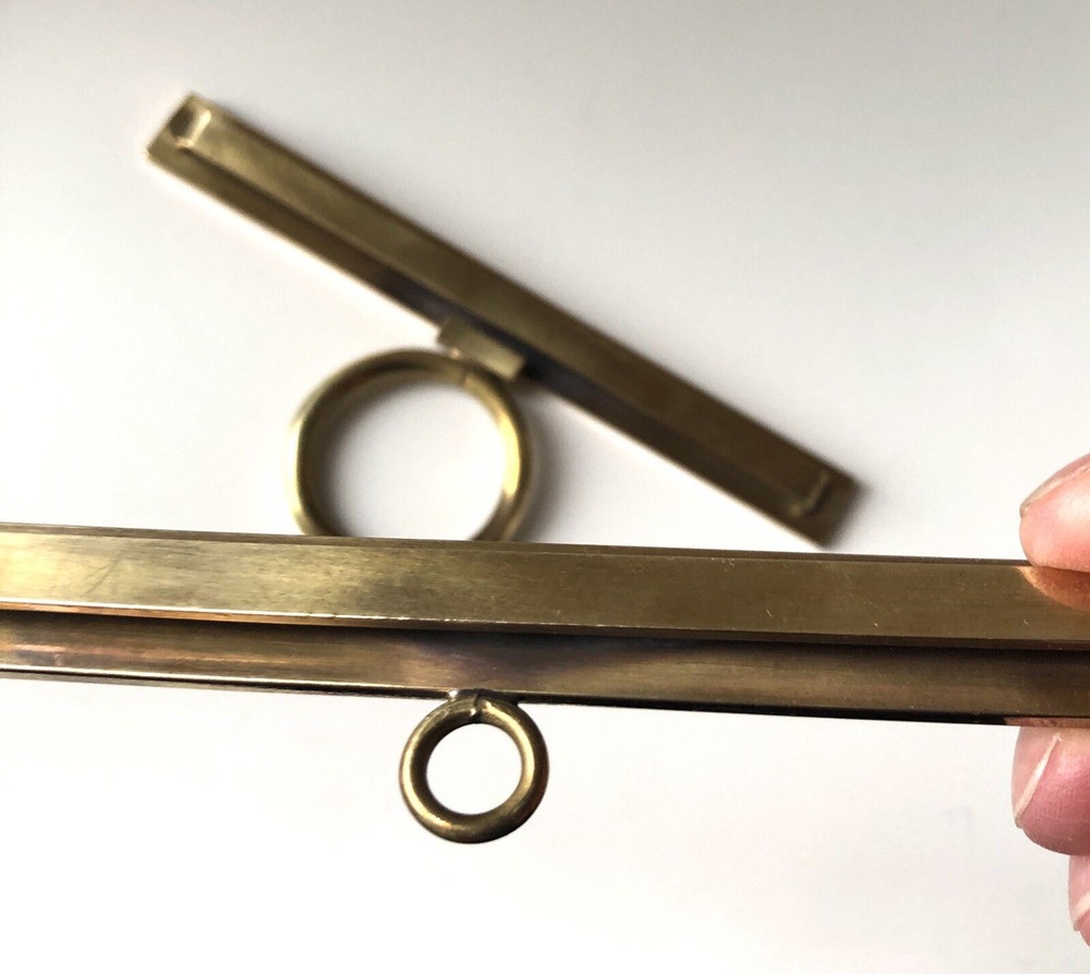 Brass Bell Pull Hardware Vintage Embroidery Frame Hanger