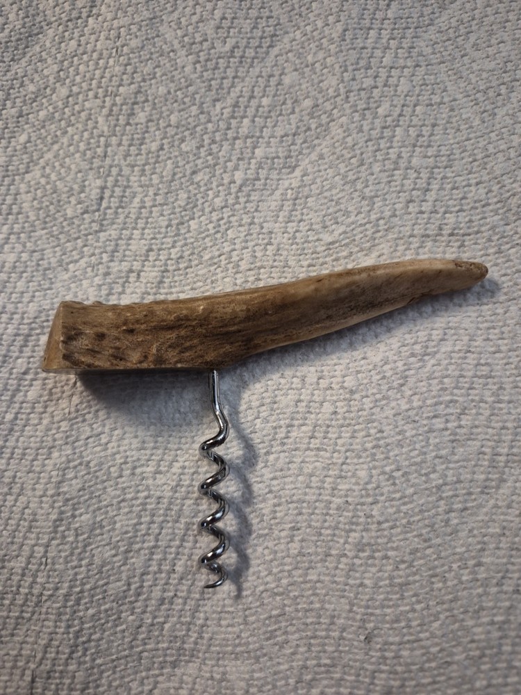 Bone Antler Corkscrew Wine Bottle Opener